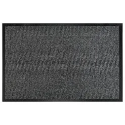 B&M Small Printed Magic Doormat - Grey Mottel