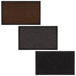 B&M Ultimate Trap Mat 45 X 75cm - Black -Furniture shop 379124 durable ultimate sculpted trap mat 45x75cm main