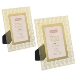 B&M Harmony Glass Photo Frame 4 X 6" - Gold 9 B&M Harmony Glass Photo Frame 4 X 6" - Gold -Furniture shop 380067 380068 harmony glass photo frame main