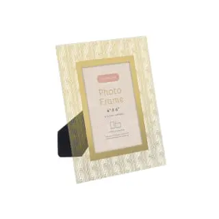 B&M Harmony Glass Photo Frame 4 X 6" - Gold 3 B&M Harmony Glass Photo Frame 4 X 6" - Gold