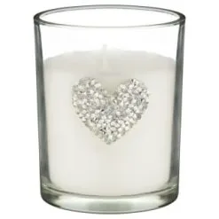 Karina Bailey Heart Diamond Candle