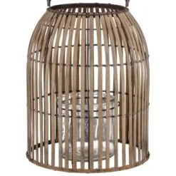 B&M Large Lantern - Grey 7 B&M Large Lantern - Grey -Furniture shop 381882 large grey lantern 3