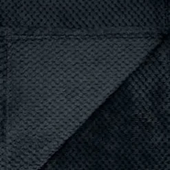 B&M Waffle Fleece Throw - Black 9 B&M Waffle Fleece Throw - Black -Furniture shop 383147 supersoft waffle fleece throw black 4