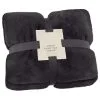 Heritage Collection Aspen Faux Fur Throw - Charcoal -Furniture shop 383182 aspen throw charcoal 4
