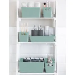 Home Essentials Soho Storage Tray 6 X 25.5 X 17cm - Sage 5 Home Essentials Soho Storage Tray 6 X 25.5 X 17cm - Sage -Furniture shop 384326 384406 384419 soho box sage group1