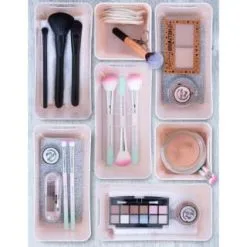 Home Essentials Soho Storage Tub 10 X 20 X 10cm - Cream -Furniture shop 384412 384413 384420 384421 soho shimmer box group1