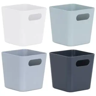 Home Essentials Soho Storage Tub 10 X 10 X 10cm - Sage 4 Home Essentials Soho Storage Tub 10 X 10 X 10cm - Sage - Image 2