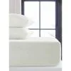 Silentnight Cream Double Fitted Sheet -Furniture shop 385357 385358 385359 385360 cream pillow pair single double king sheet 2