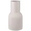 B&M Cream Ribbed Vase 1 B&M Cream Ribbed Vase -Furniture shop 387561 cream ribbed vase