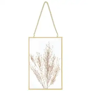 B&M Hanging Frame With Pressed Flowers 3 B&M Hanging Frame With Pressed Flowers