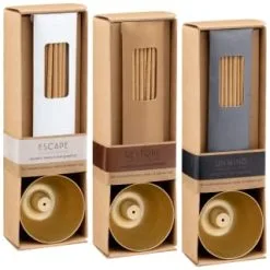 B&M Restore Incense Sticks & Holder - Sandalwood, Cedar, Cardamom -Furniture shop 387610 387611 387613 incense sticks and holder group 1