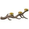 B&M Antler Tealight Holder -Furniture shop 387620 woodland nature tealight holder