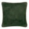 B&M Aspen Faux Fur Cushion - Green -Furniture shop 388746 388747 aspen cushion new green