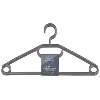 B&M Swivel Hook Hangers 8pk - Grey 3 B&M Swivel Hook Hangers 8pk - Grey