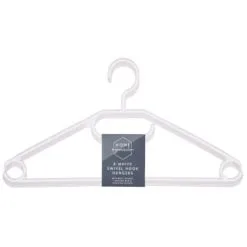 B&M Swivel Hook Hangers 8pk - White