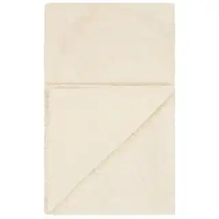 Simply Everyday Waffle Throw - Cream 5 Simply Everyday Waffle Throw - Cream - Image 3