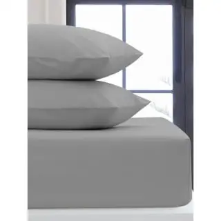 Simply Everyday Silver King Fitted Sheet 3 Simply Everyday Silver King Fitted Sheet