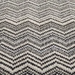 B&M Buddy Chevron Mono Doormat -Furniture shop 392186 buddy chevron mat mono 4