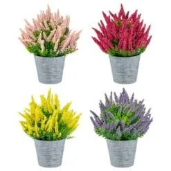Bloom Heather In Plant Pot - Light Pink 7 Bloom Heather In Plant Pot - Light Pink -Furniture shop 392828 heather in plant pot group