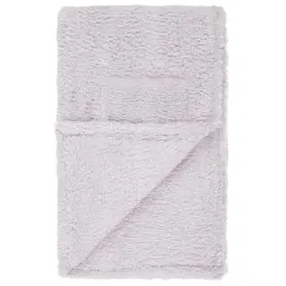 Home Essentials Teddy TV Blanket - Silver 4 Home Essentials Teddy TV Blanket - Silver - Image 2