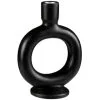 B&M Round Candle Holder - Black -Furniture shop 394357 rounded candle holder black