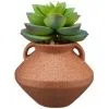 B&M Small Succulent Vase - Orange -Furniture shop 394662 small vase succulent orange