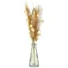 B&M Pampas & Leaf In Glass Vase -Furniture shop 394707 pampas and leaf in glass vase 3