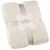 Home & Co Large Cream Fleece Throw -Furniture shop 394986 large cream fleece throw