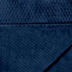 Simply Everyday Oversized Waffle Throw - Navy -Furniture shop 394990 simply oversized waffle throw navy 2