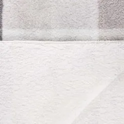 Home & Co Grey Check Sherpa Throw -Furniture shop 395038 highland check sherpa throw 3