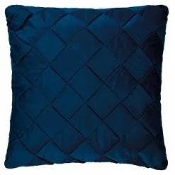 Home & Co Basket Weave Navy Cushion