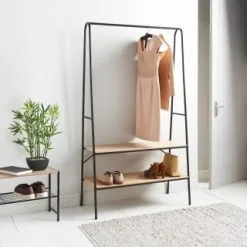 B&M Michigan Metal Garment Rail