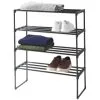 Home Essentials 4 Tier Storage Rack -Furniture shop 395736 essentials 4 tier storage rack