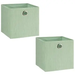 Lokken Cord Storage Cubes 2pk - Sage 5 Lokken Cord Storage Cubes 2pk - Sage - Image 3