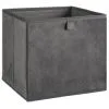 Lokken Velvet Storage Cubes 2pk - Grey -Furniture shop 395825 2pk velvet lokken storage cubes grey 4
