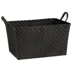 B&M Oversized Rectangular Basket - Black