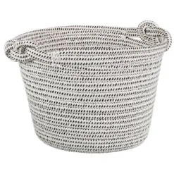 B&M Cara Rope Basket With Handle - Mono
