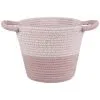 B&M Two Tone Rope Basket - Pink 1 B&M Two Tone Rope Basket - Pink -Furniture shop 395885 two tone rope basket pink