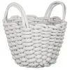 B&M Thick Rope Basket - Grey -Furniture shop 395890 thick rope basket grey