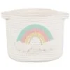 B&M Rope Basket - Rainbow -Furniture shop 395924 rope basket rainbow