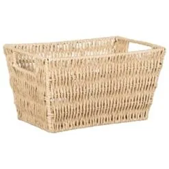 B&M Paper Rope Basket - Natural -Furniture shop 395983 paper rope basket natural