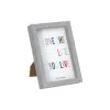 B&M Colourblock Frame 4 X 6" - Silver -Furniture shop 396248 basic colourblock frame 4x6 silver 2