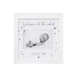 B&M Box Photo Frame - Welcome To The World Little One 4 B&M Box Photo Frame - Welcome To The World Little One - Image 2