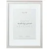 B&M A4 New York Box Photo Frame - Grey -Furniture shop 396449 new york box frame mounted a3 grey