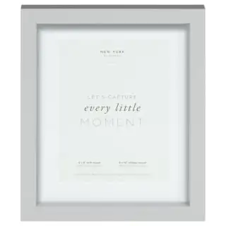 B&M New York Box Photo Frame - 6 X 8" - Grey 4 B&M New York Box Photo Frame - 6 X 8" - Grey - Image 2