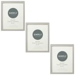 Simply Everyday 8 X 10" Block Frames 3pk - Grey