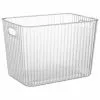 Home Essentials Ribbed Clear Storage Tub - Extra Large -Furniture shop 396951 ribbed clear storage box extra large