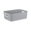 Home Essentials Anti Slip Medium Storage Box - Grey