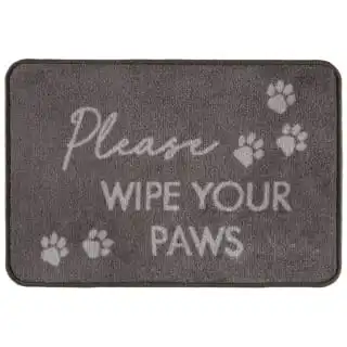 B&M Super Soft Pet Doormat - Grey 3 B&M Super Soft Pet Doormat - Grey