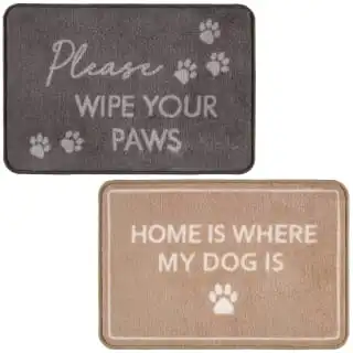B&M Super Soft Pet Doormat - Grey 4 B&M Super Soft Pet Doormat - Grey - Image 2